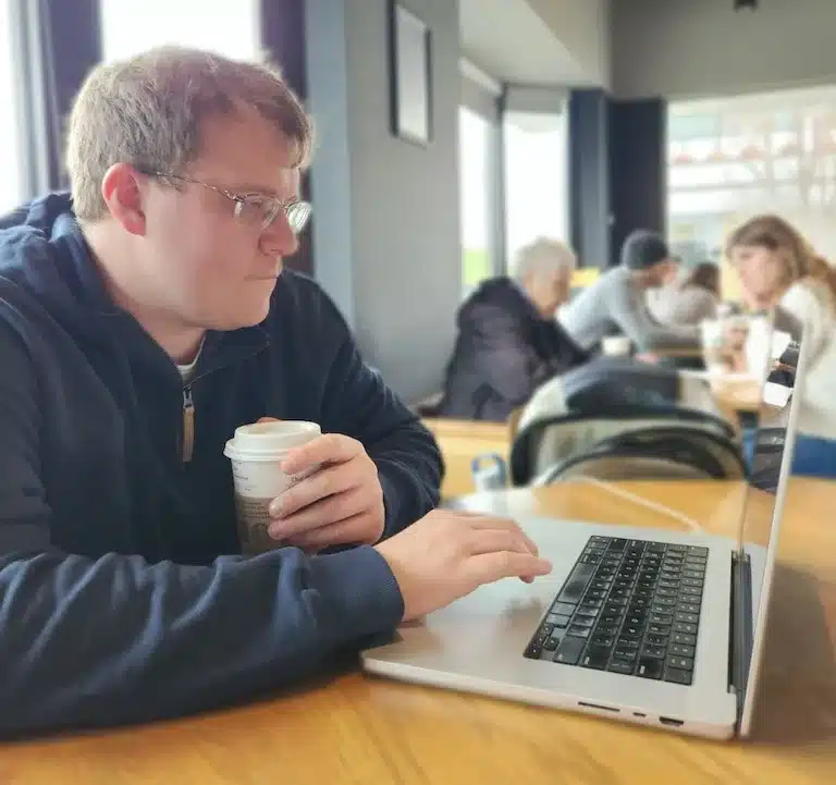 Nick Hiebert, web developer - professional blog web development on computers